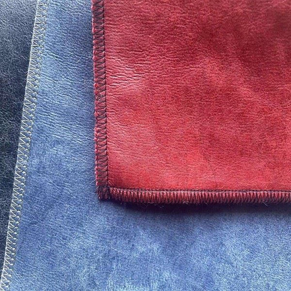 Buffalo Brown Shearling Leather