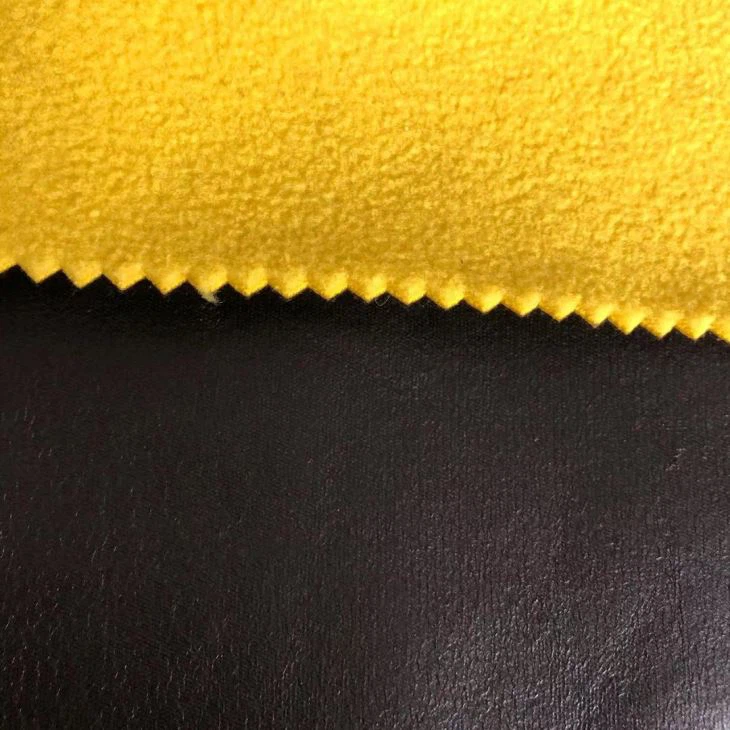 New Style Polar Fleece Pu Fabric