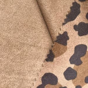 Madness Leopard Faux Suede szövet